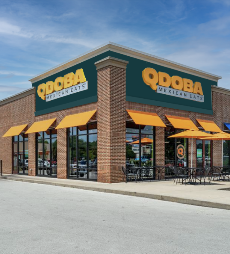 exterior image of qdoba franchise